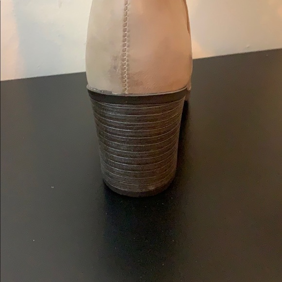 Gray Faux Leather Boots - Picture 7 of 7